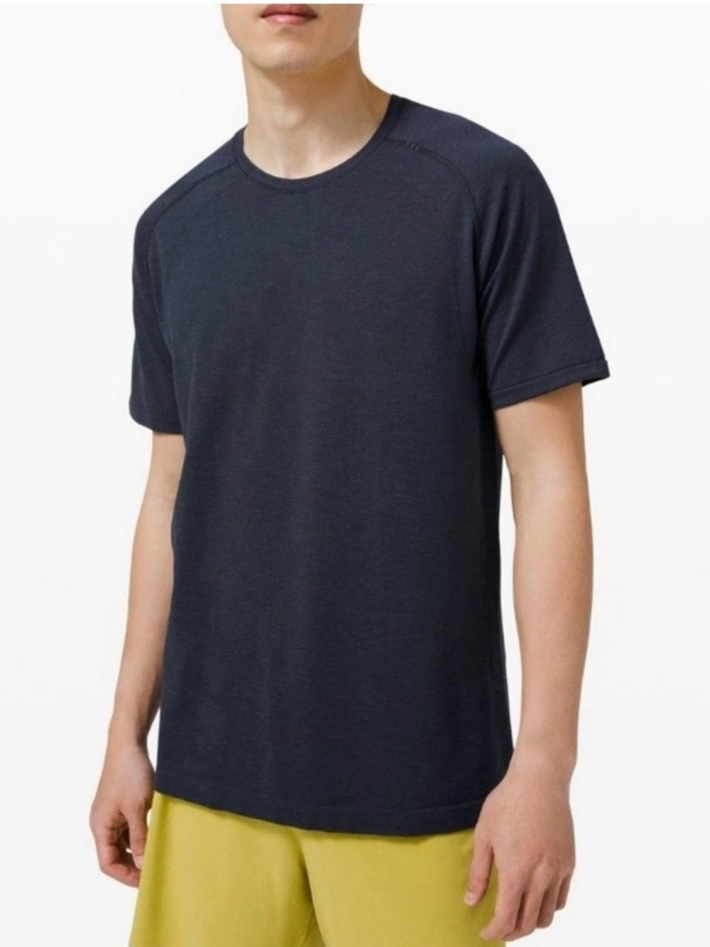 Lululemon Metal Vent Tech Short Sleeve Men's Shirt 2.0 Navy XXL Training Tee